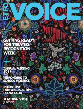 Cover of ETFO Voice Fall 2017