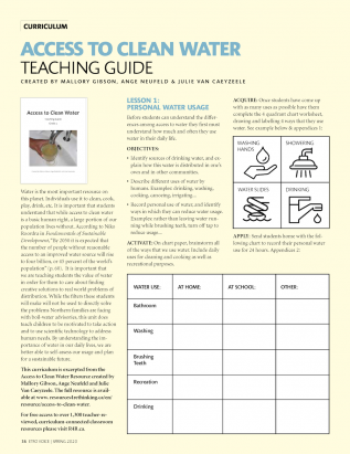 Cover of ETFO Voice spring 2020 curriculum