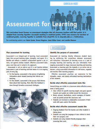 First page of curriculum March 2010