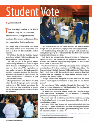 first page of curriculum spring 2006