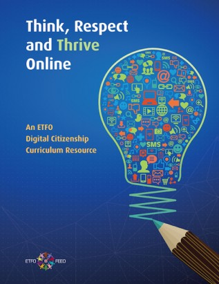 Cover of Think, Respect and Thrive Online