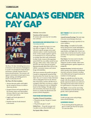 Cover of ETFO Voice Summer 2025 curriculum