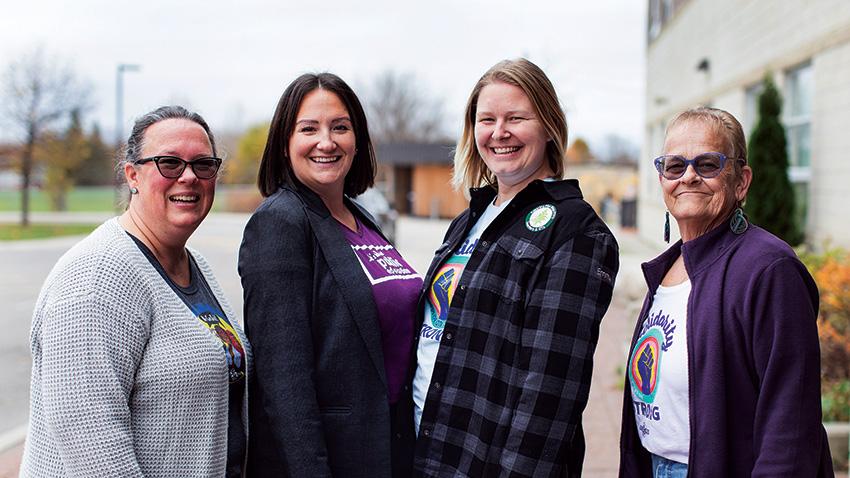 Sarah Whalen. Union members at General Motors and Chrysler and Phyllis Lennox,