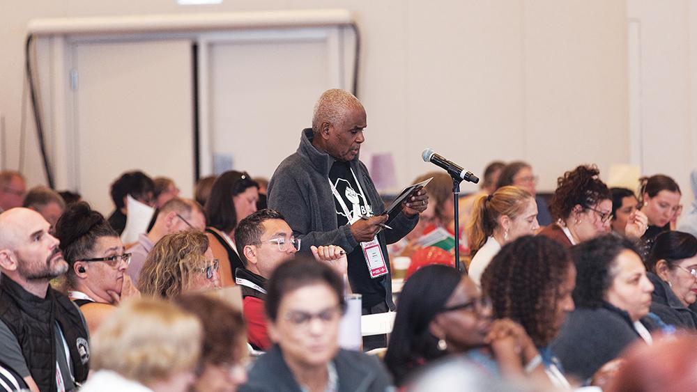 ETFO Members attending the Annual Meeting