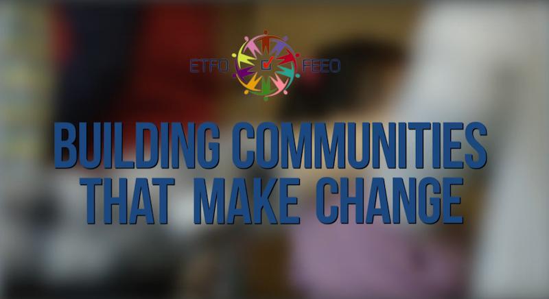 building communities that make change banner