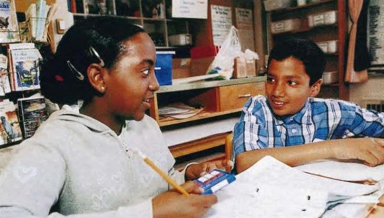 students in classroom