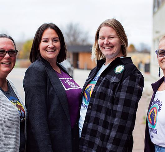 Sarah Whalen. Union members at General Motors and Chrysler and Phyllis Lennox,