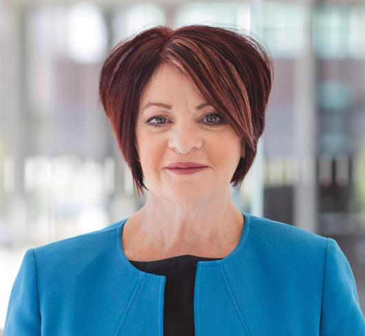 Sharon O’Halloran posing at ETFO headquarters