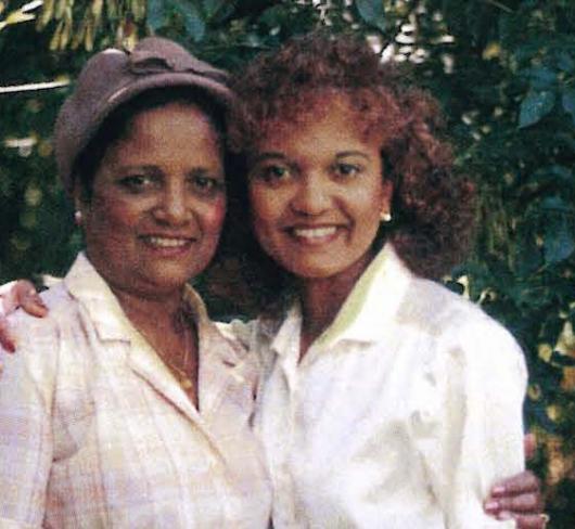 Sherry Ramrattan Smith with her mother Rose