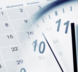 clock and calendar