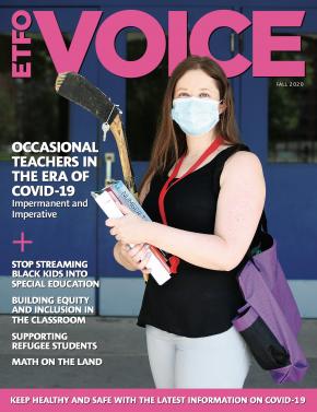 Cover of ETFO Voice Fall 2020