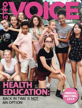 Cover of ETFO Voice Fall 2018