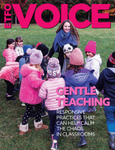 Cover of ETFO Voice Winter 2024