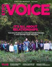 Cover of ETFO Voice Spring 2025