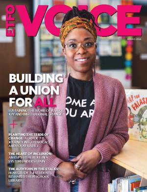 Front cover of ETFO Voice Spring 2026