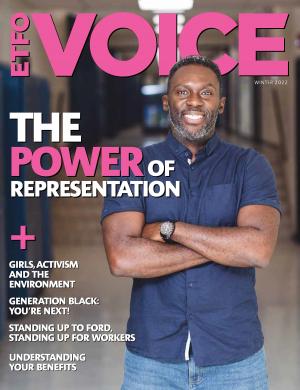 Cover of ETFO Voice Fall 2022
